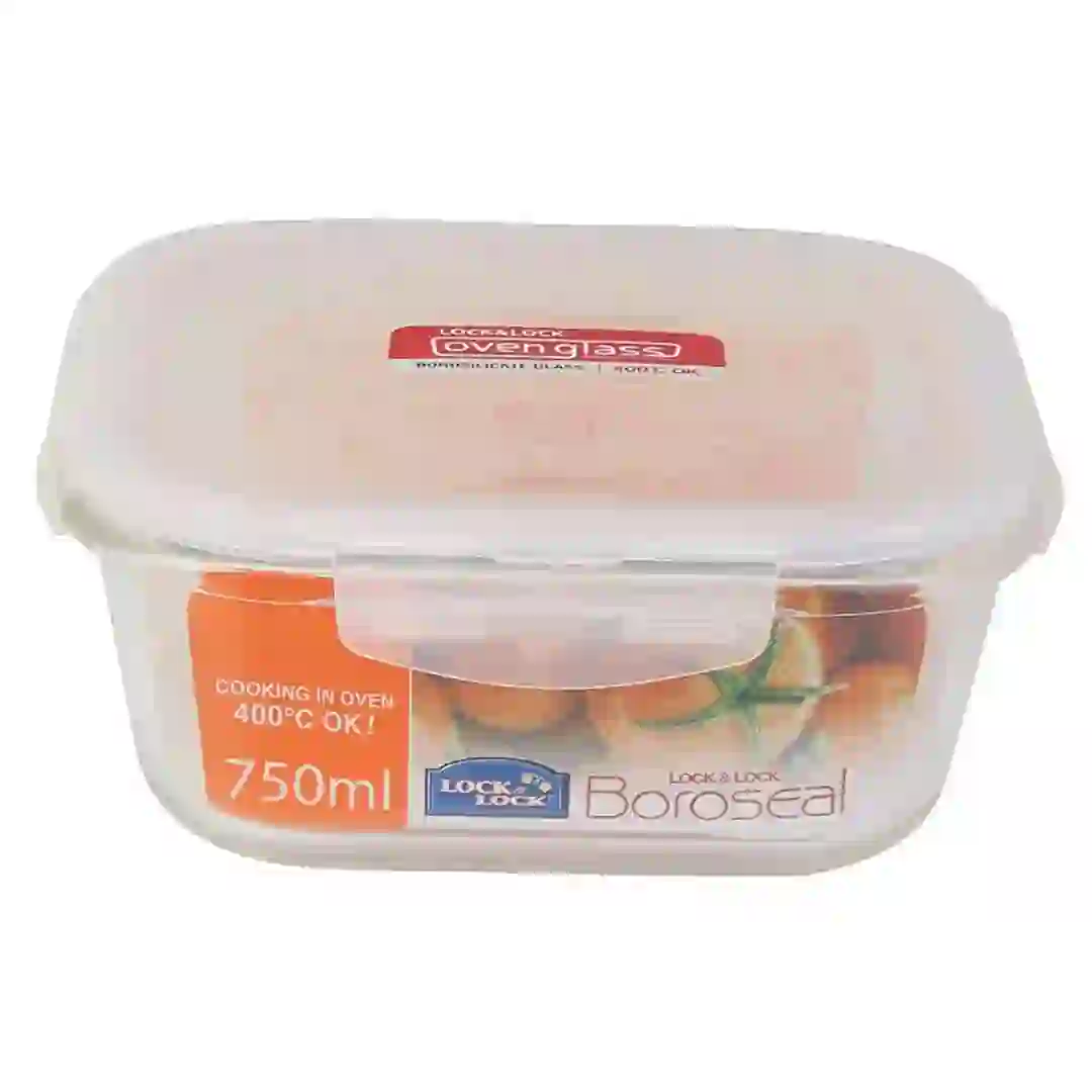 Lock & Lock Ovenglass Square Container (Clear)