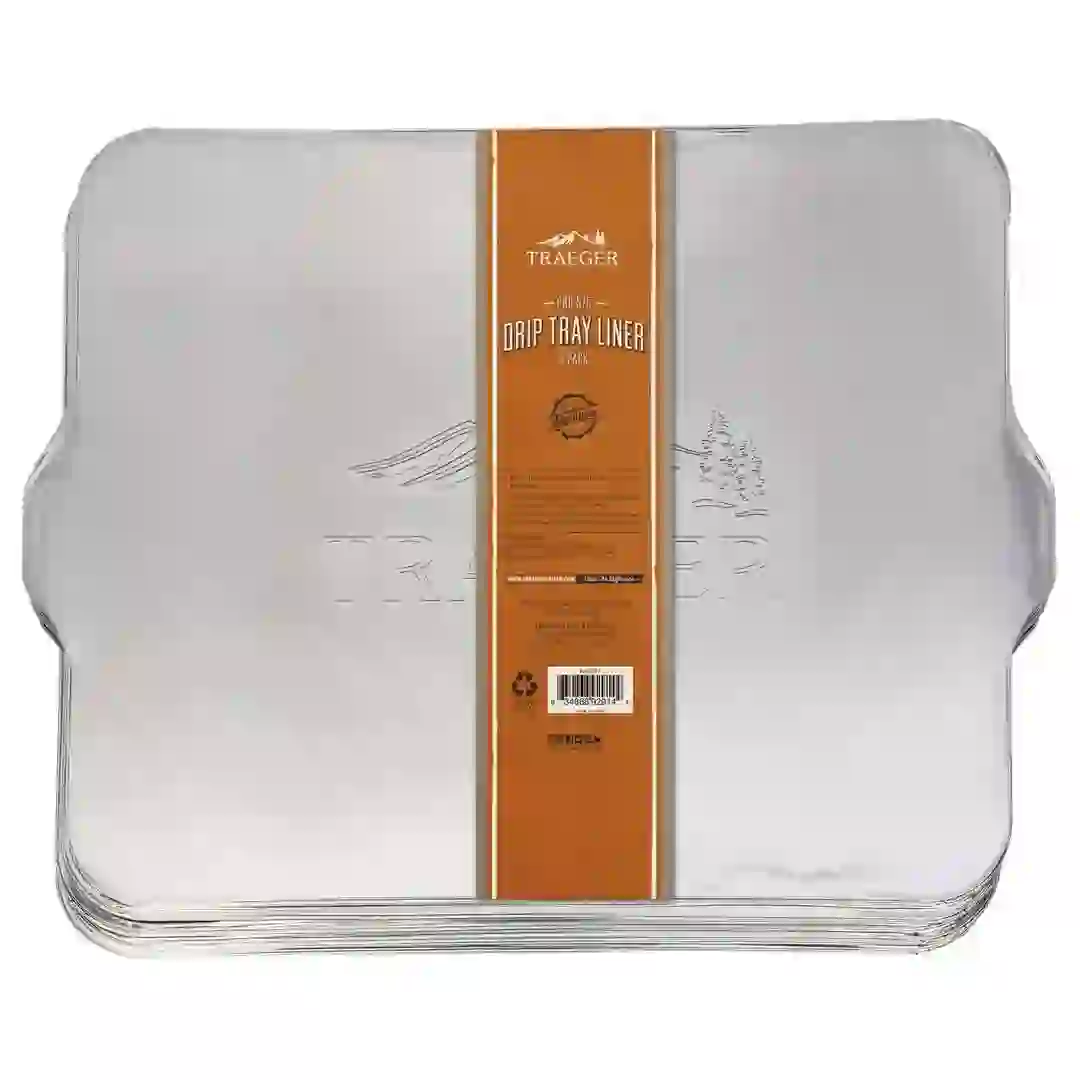 Traeger Pro 575 Drip Tray Liner Pack (50.6 x 39.19 x 0.99 cm, 5 Pc.)