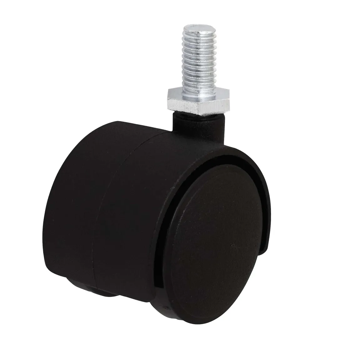 Unbraked Light Duty Swivel Twin Wheels Castor, WC8 (35 mm, 18 kg)