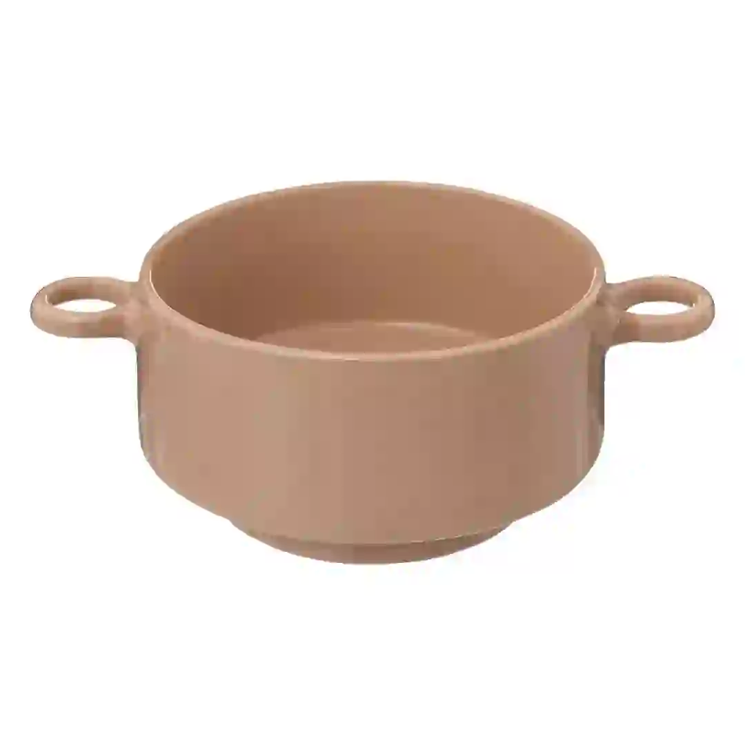 SG Retro Stoneware Bowl (510 ml, Light Pink)