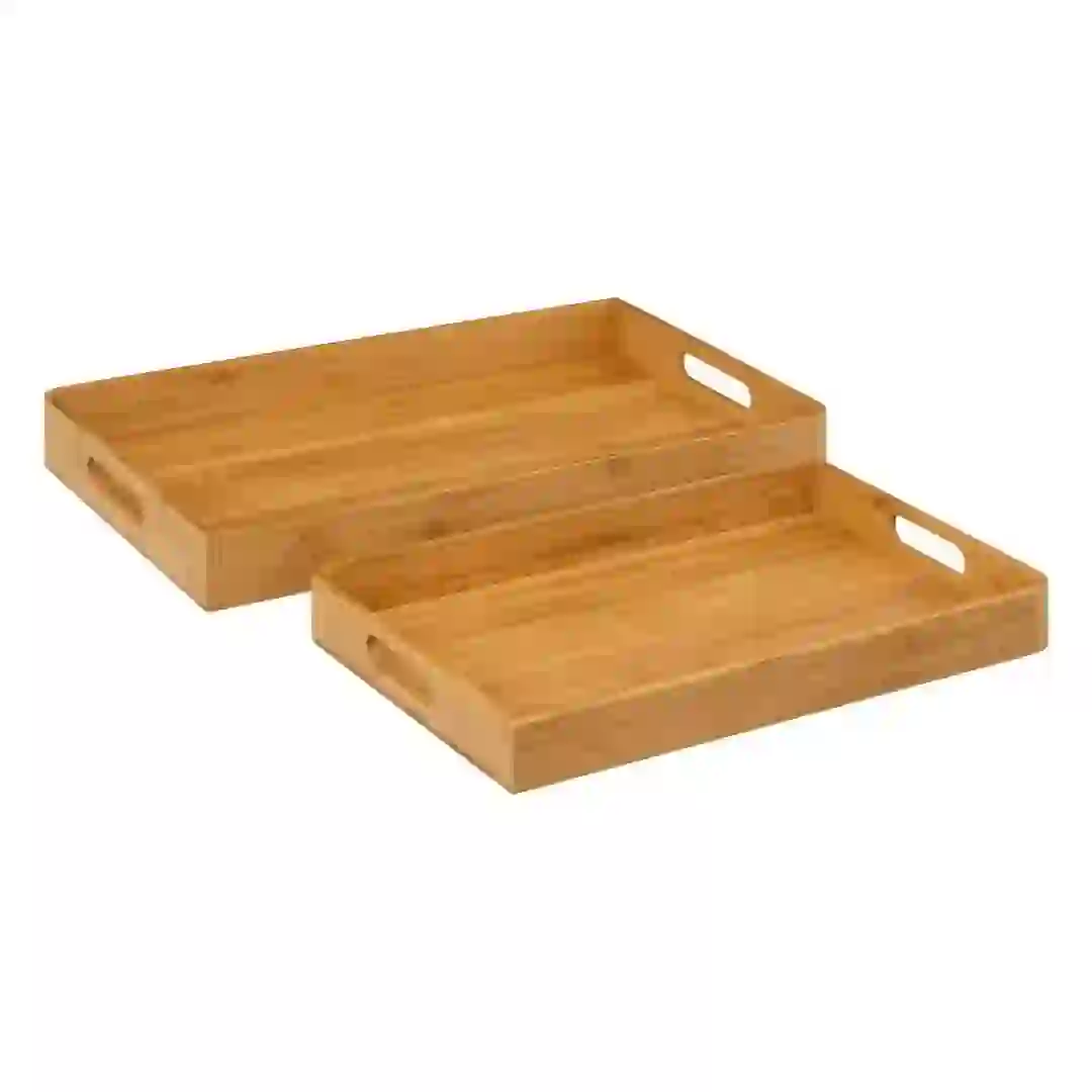 5Five Bamboo Tray Set (2 Pc.)