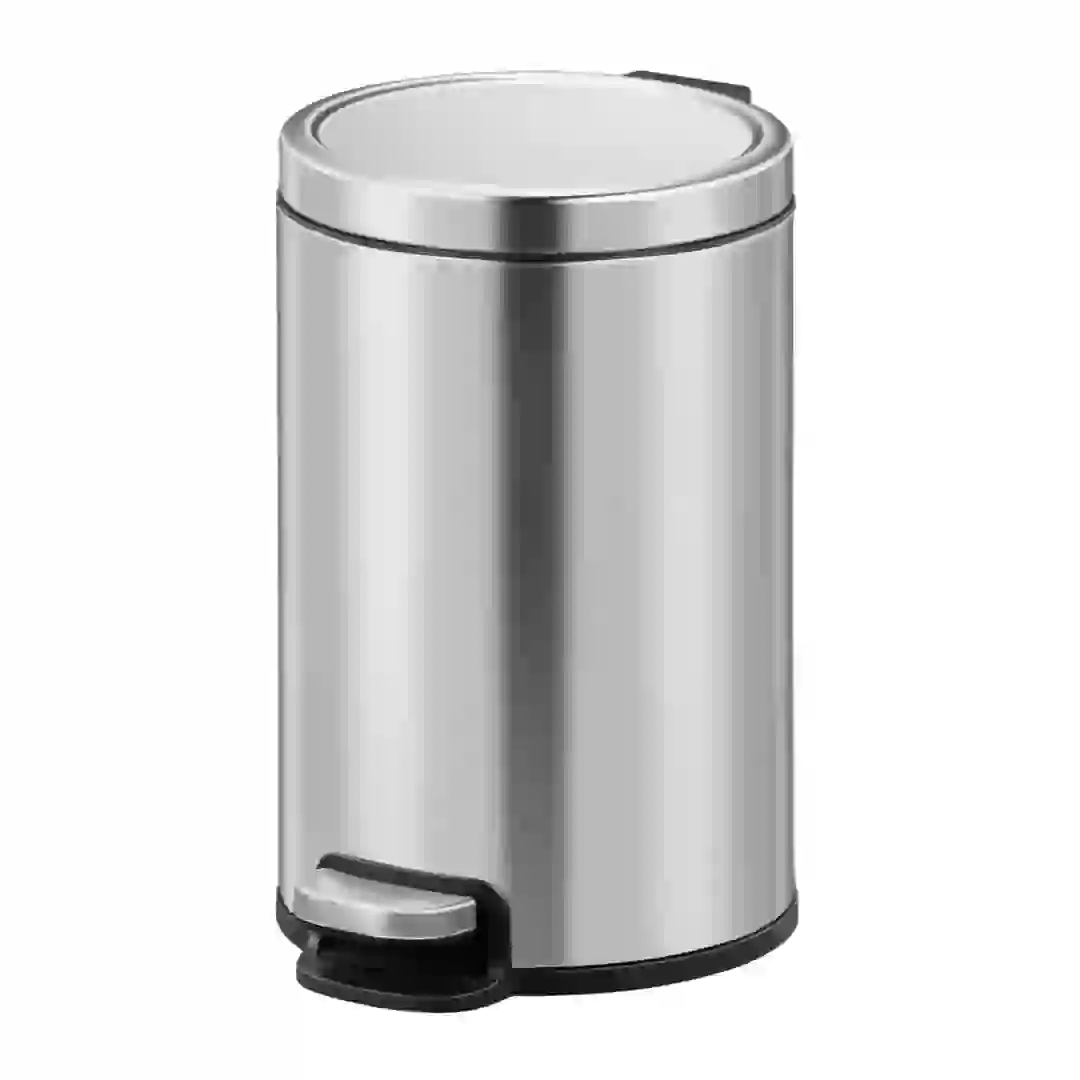 Eko Serene Stainless Steel Step Bin (12 L)