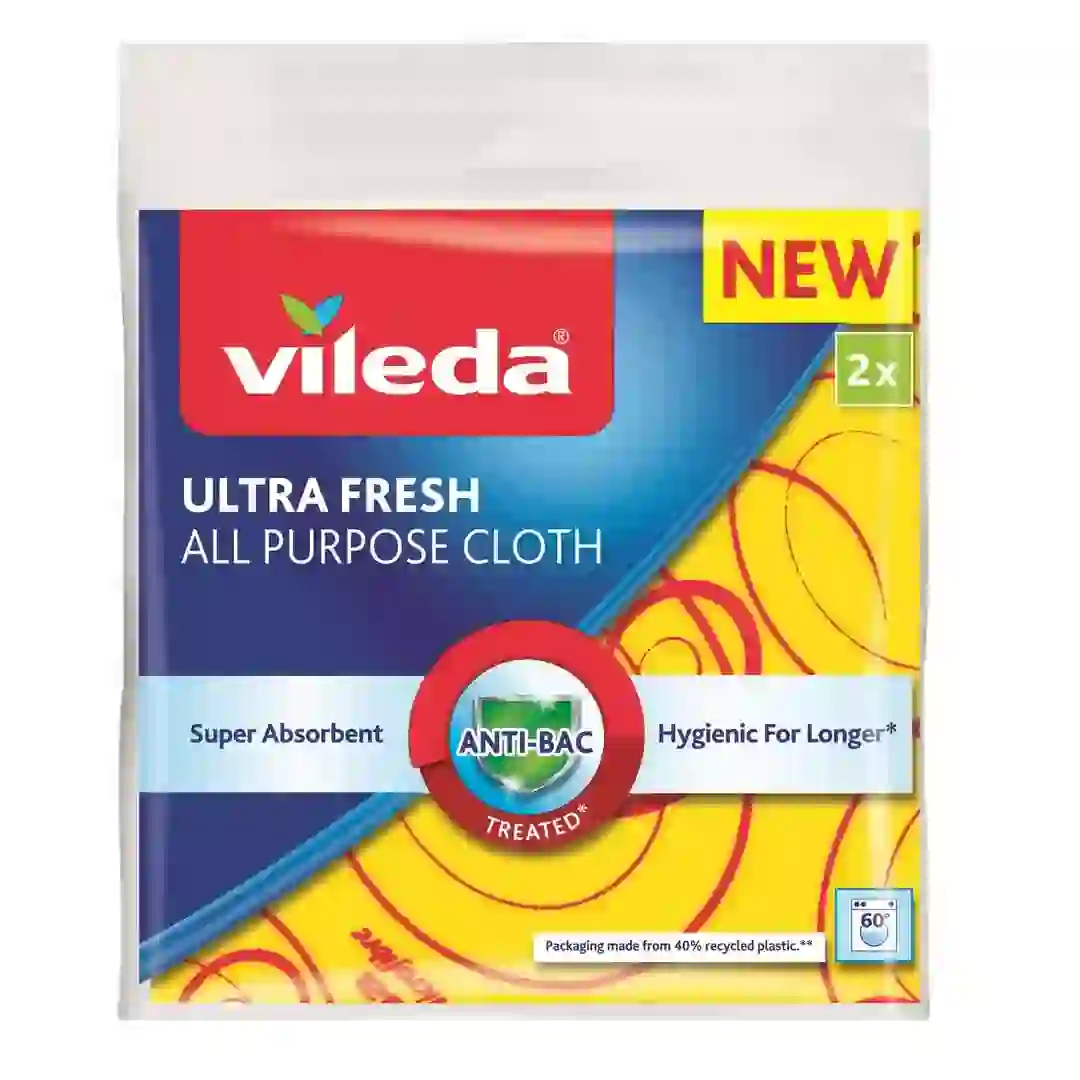Vileda Ultra Fresh All Purpose Cloth Pack (2 Pc.)