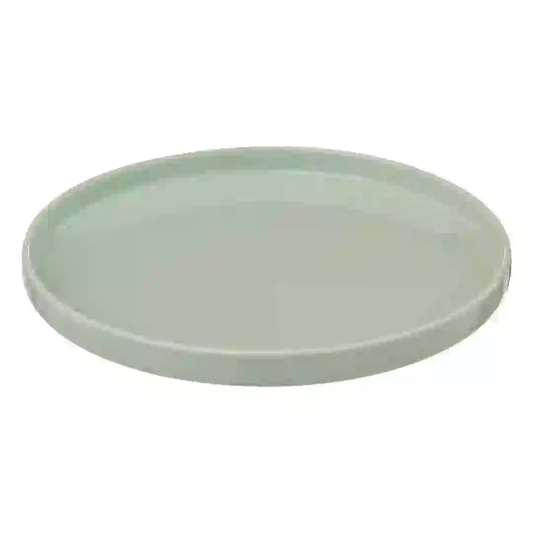 SG Stoneware Dessert Plate (20 x 2.3 cm, Light Green)