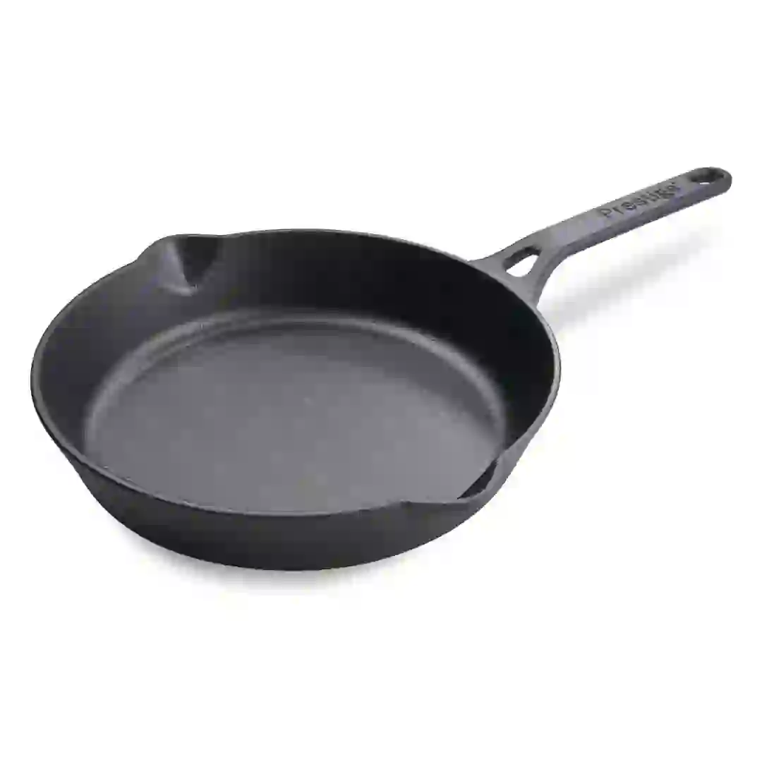 Prestige Cast Iron Skillet (20 cm, Black)