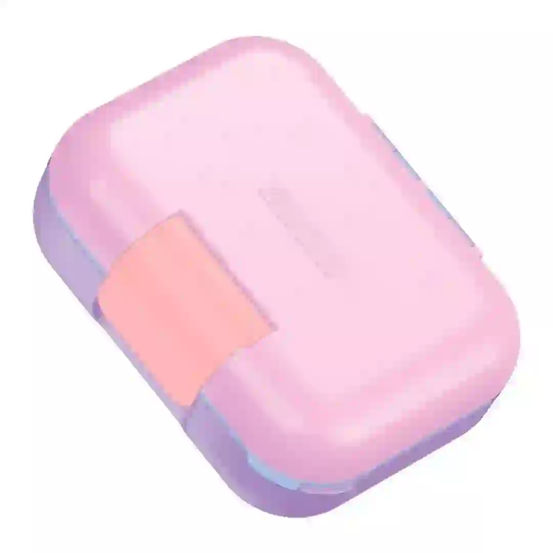 Zoku Neat Bento Box Junior (15 x 7 x 19 cm, Pink)