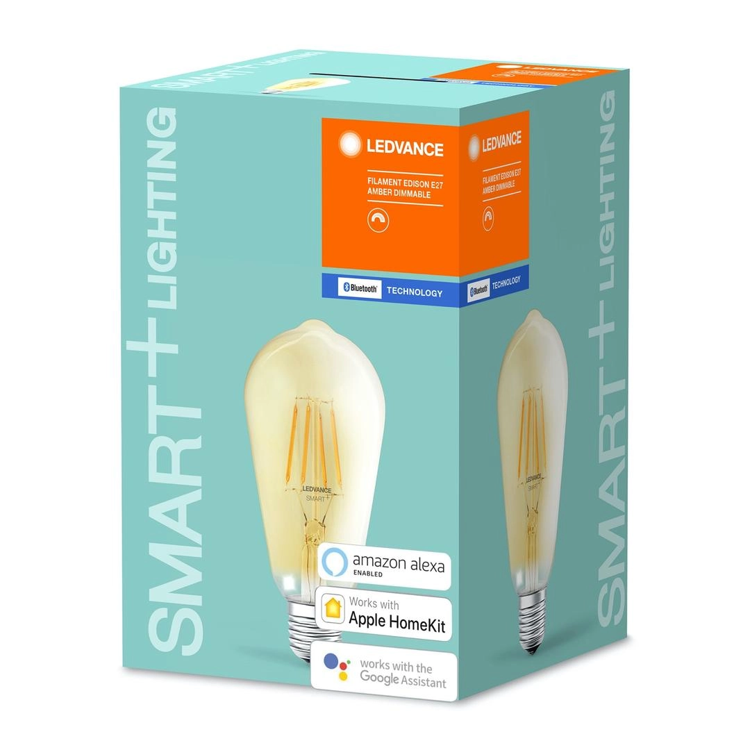 Ledvance Smart+ Filament Edison E27 (Warm White, 6 w)