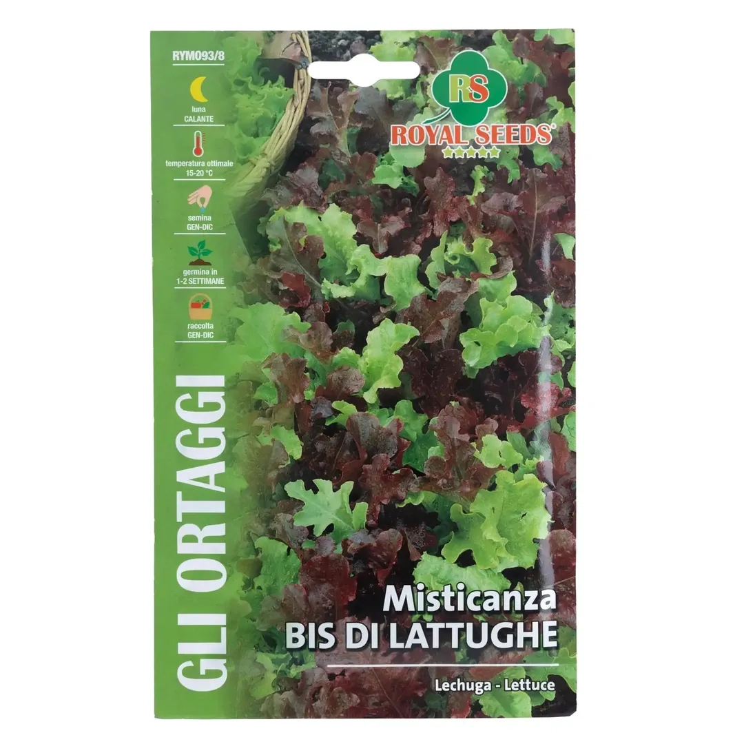 Royal Seeds Mixed Cutting Lettuce Seed Pack (12 g)