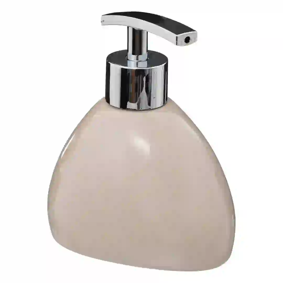 5Five Stoneware Soap Dispenser (300 ml, Linen Beige)