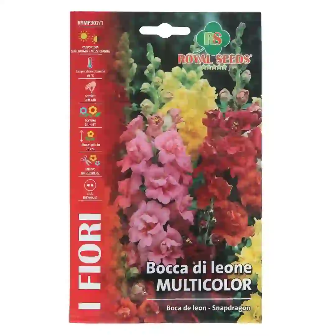 Royal Seeds Multicolor Snapdragon Seed Pack (1 g)
