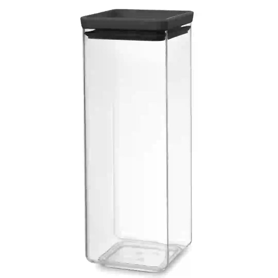 Brabantia Tasty+ Square Storage Canister W/Lid (2.5 L)