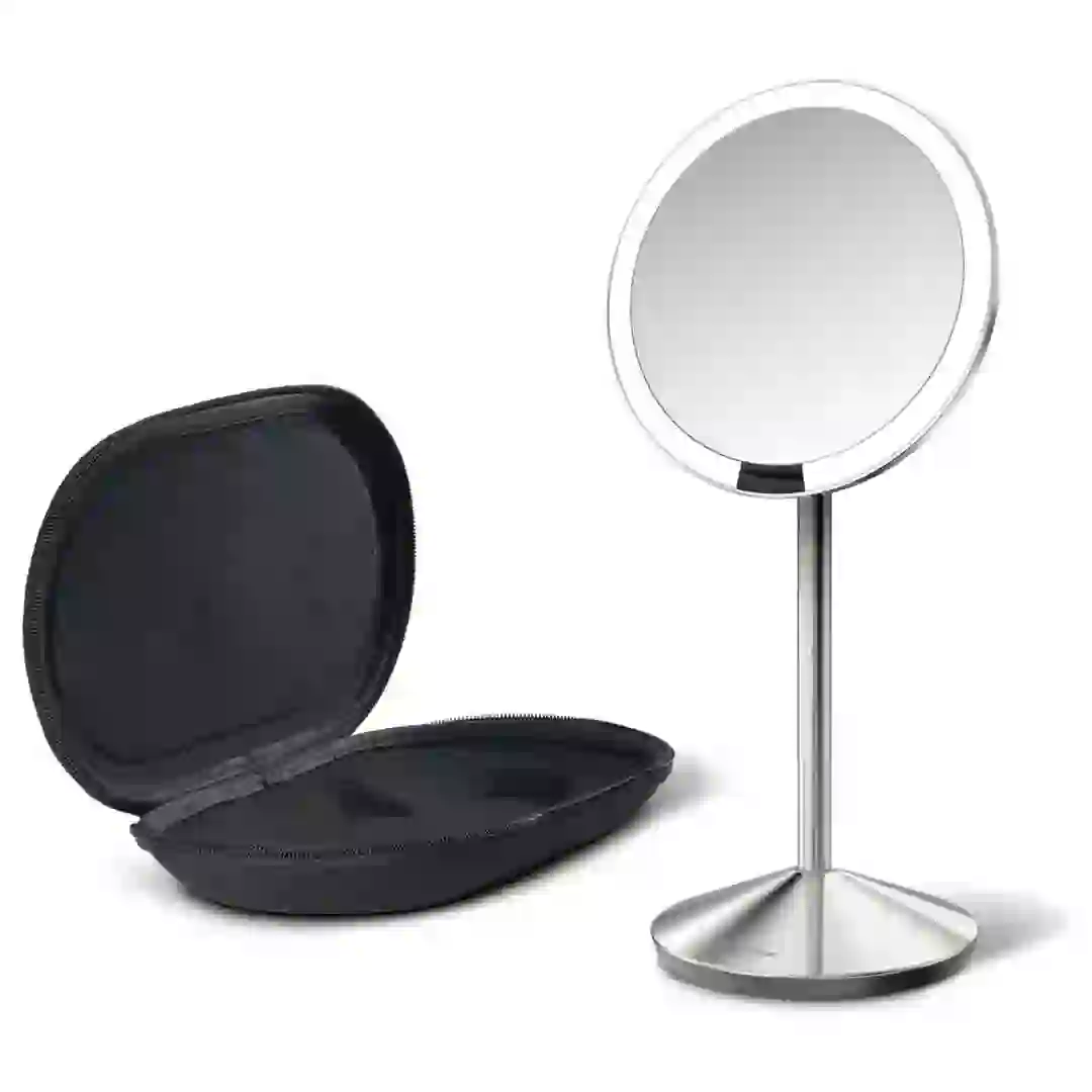 Simplehuman SN-ST3004 Stainless Steel Sensor Mirror Fold (12 cm, Brushed Silver)