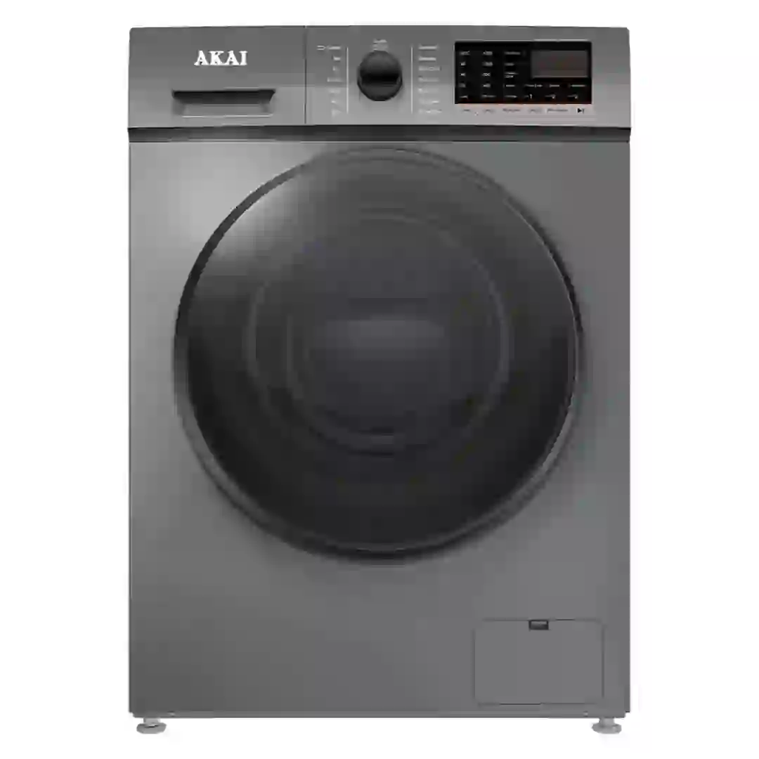 Akai 7 Kg Freestanding Front Load Washing Machine, WMMA-SFL74QBS (1400 rpm)