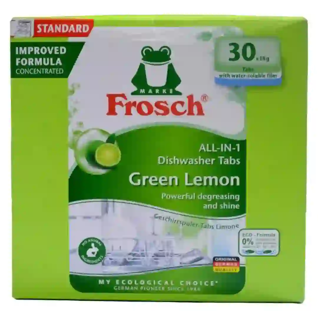 Frosch Automatic Lemon Dishwashing Tabs (30 Tabs)