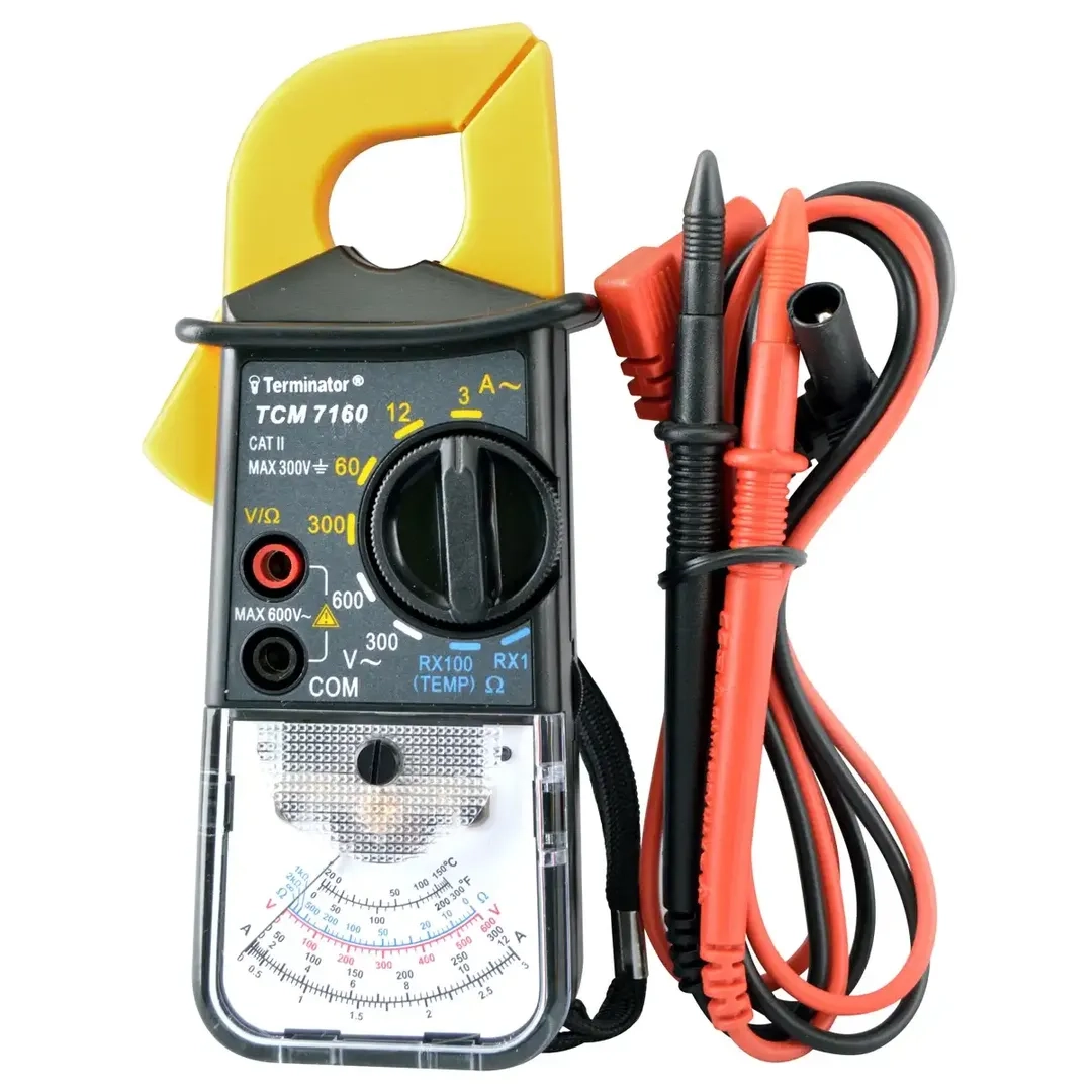 Terminator Analogue Clamp Meter AC (600 V, 300 A)