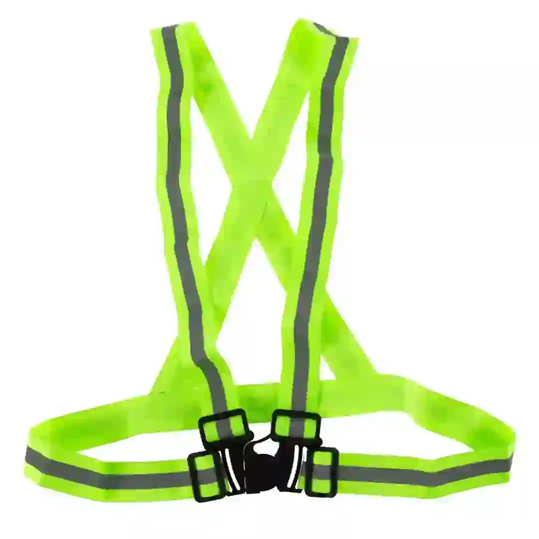 Mkats Reflective Safety Vest for Cyclist & Riders (Assorted Colors)