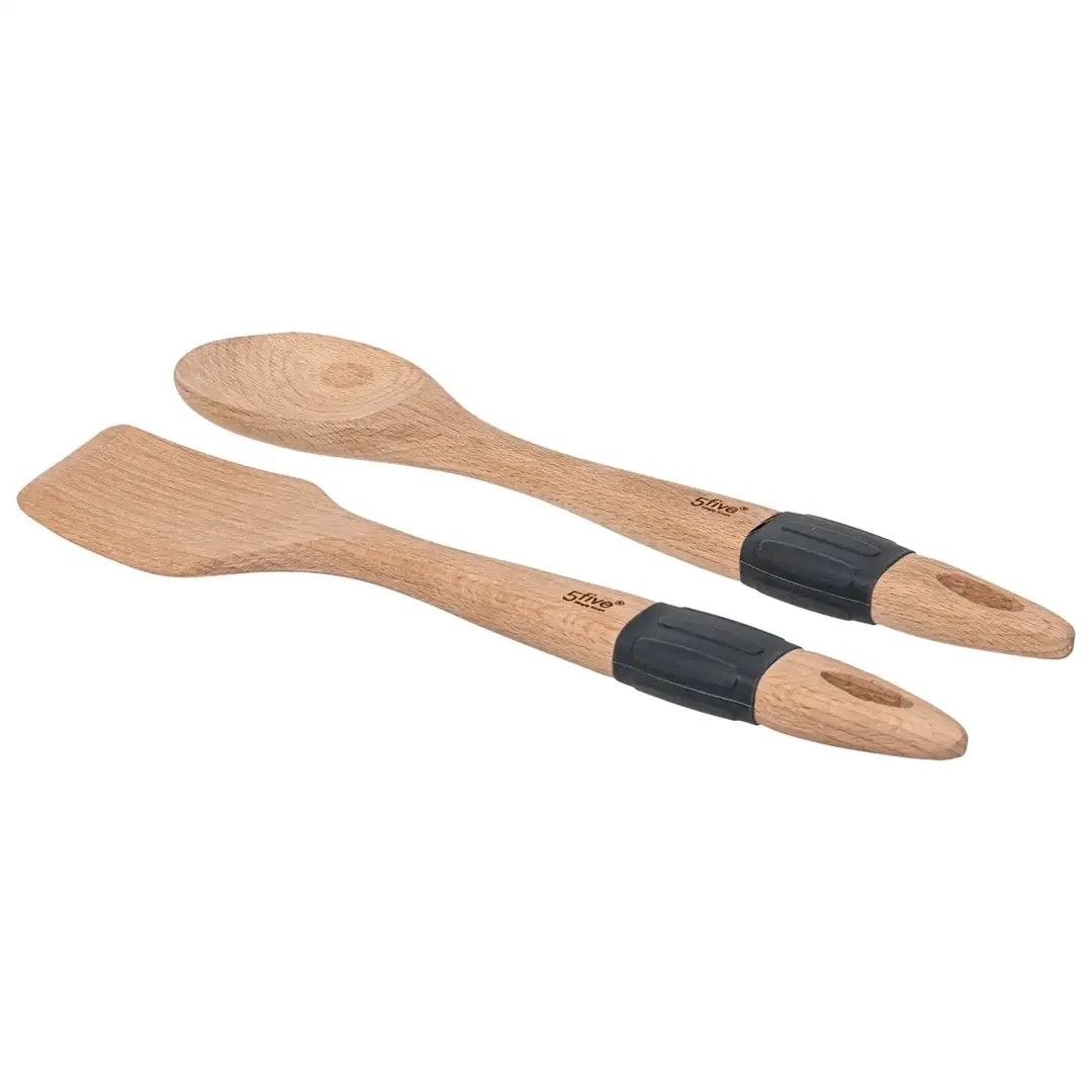 5Five Beech Wood Utensils Set( 2 Pc.)