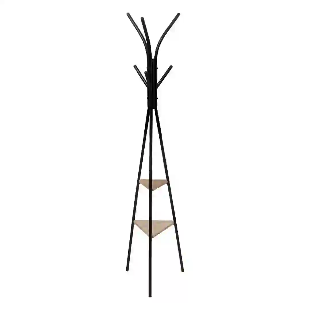 5Five Jano Metal/Wood Coat Stand (6 Hooks)