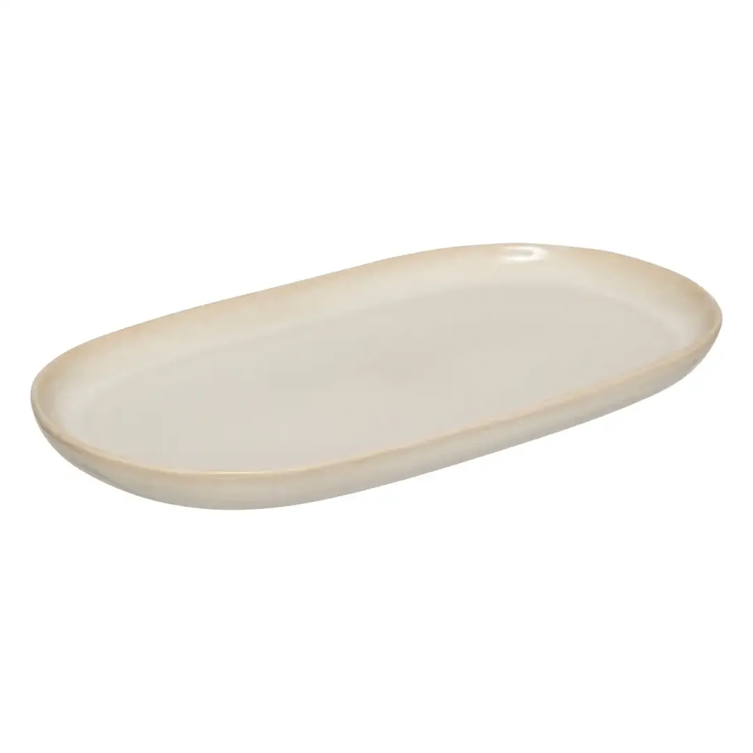 SG Terre Serving Plate (Beige, L. 31 x D. 17.5 cm)