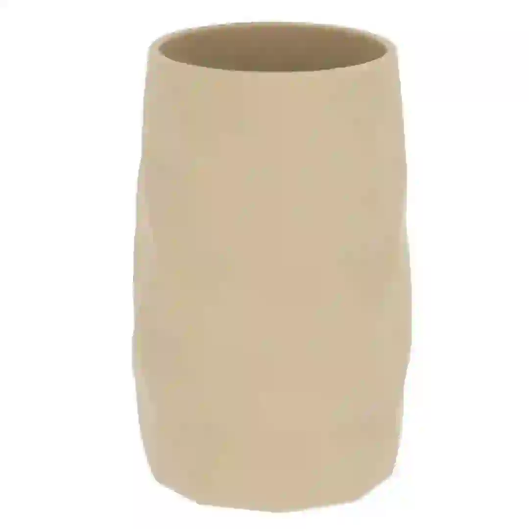 Tendance ABS + Rubber Tumbler (Beige, 6.5 x 11.5 cm)