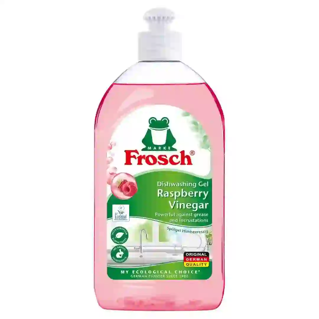 Frosch Raspberry Vinegar Dishwashing Gel (500 ml)