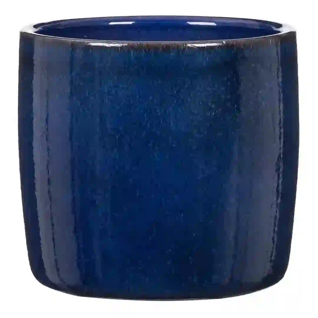 Scheurich Solido Plant Pot (Mystic Blue, 15 cm)