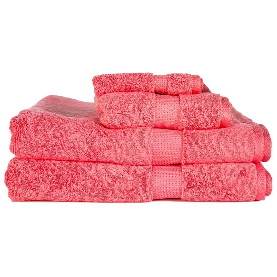 Truebell Classic Face Towel (33 x 33 cm, Rose)