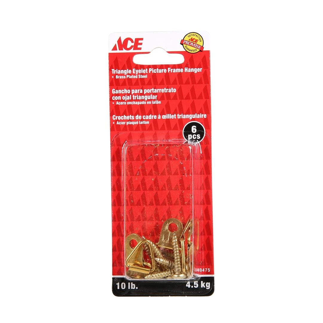 ACE Triangle Eyelet Picture Frame Hanger (Pack of 6)