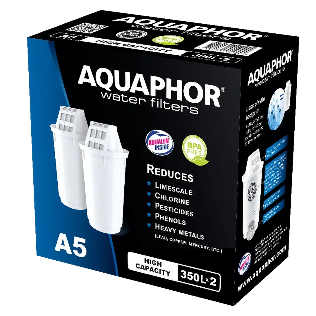 Aquaphor Replacement Water Filter Economy Cartridge A5 (2 Pcs.)