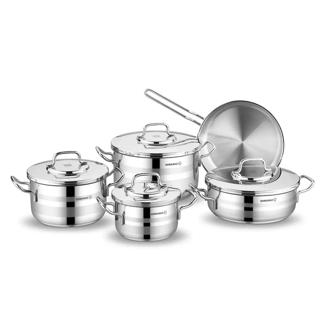 Korkmaz Astra2 Cookware Set (9 Pc.)