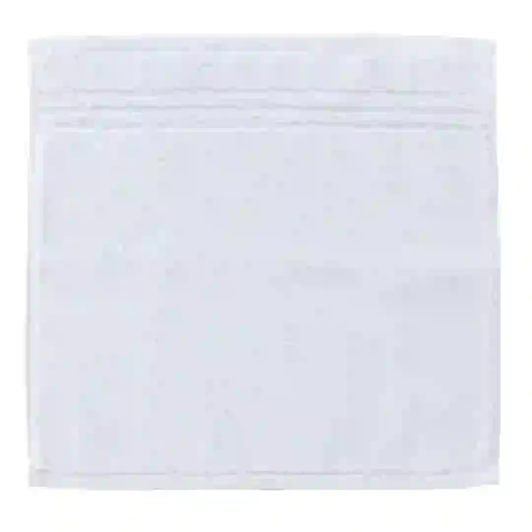 Luxury Cotton Face Towel (White, 33 x 33 cm)
