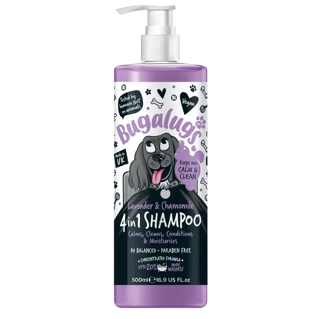 Bugalugs 4 in1 Lavender Dogs Shampoo (500 ml)