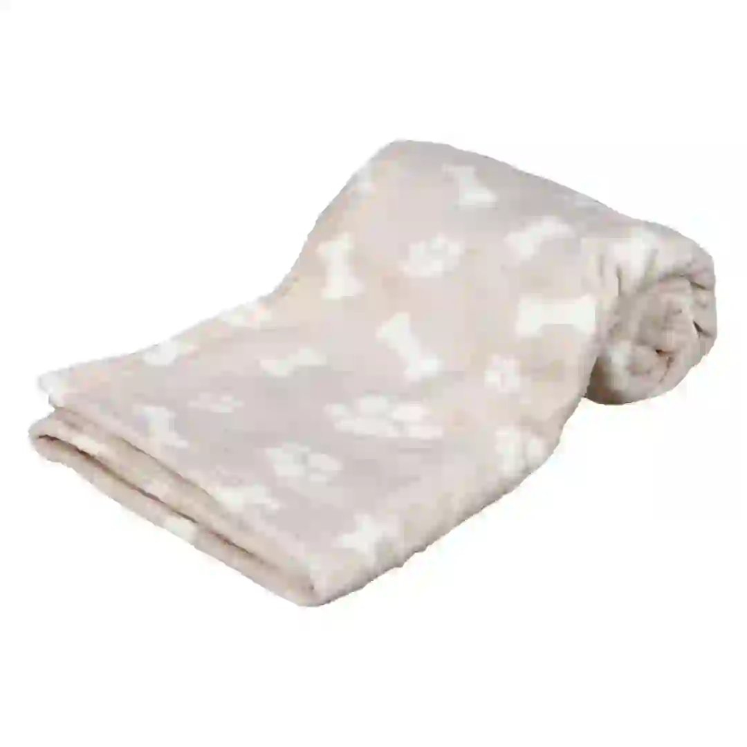 Trixie Kenny Blanket for Dogs (Beige, 100 x 150 cm)