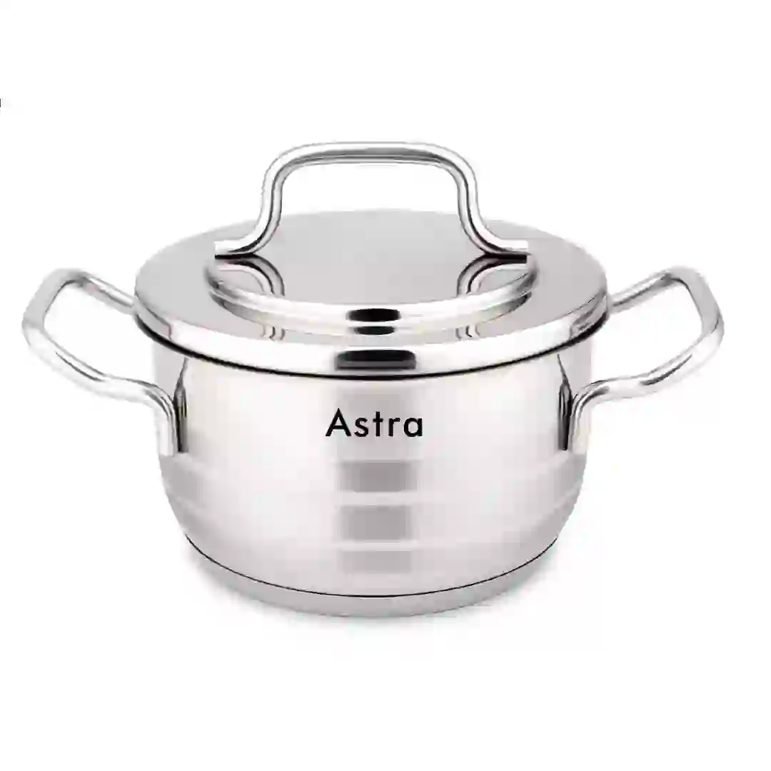Astra Premium Stainless Steel Casserole (24 x14 cm, 6.3 L)