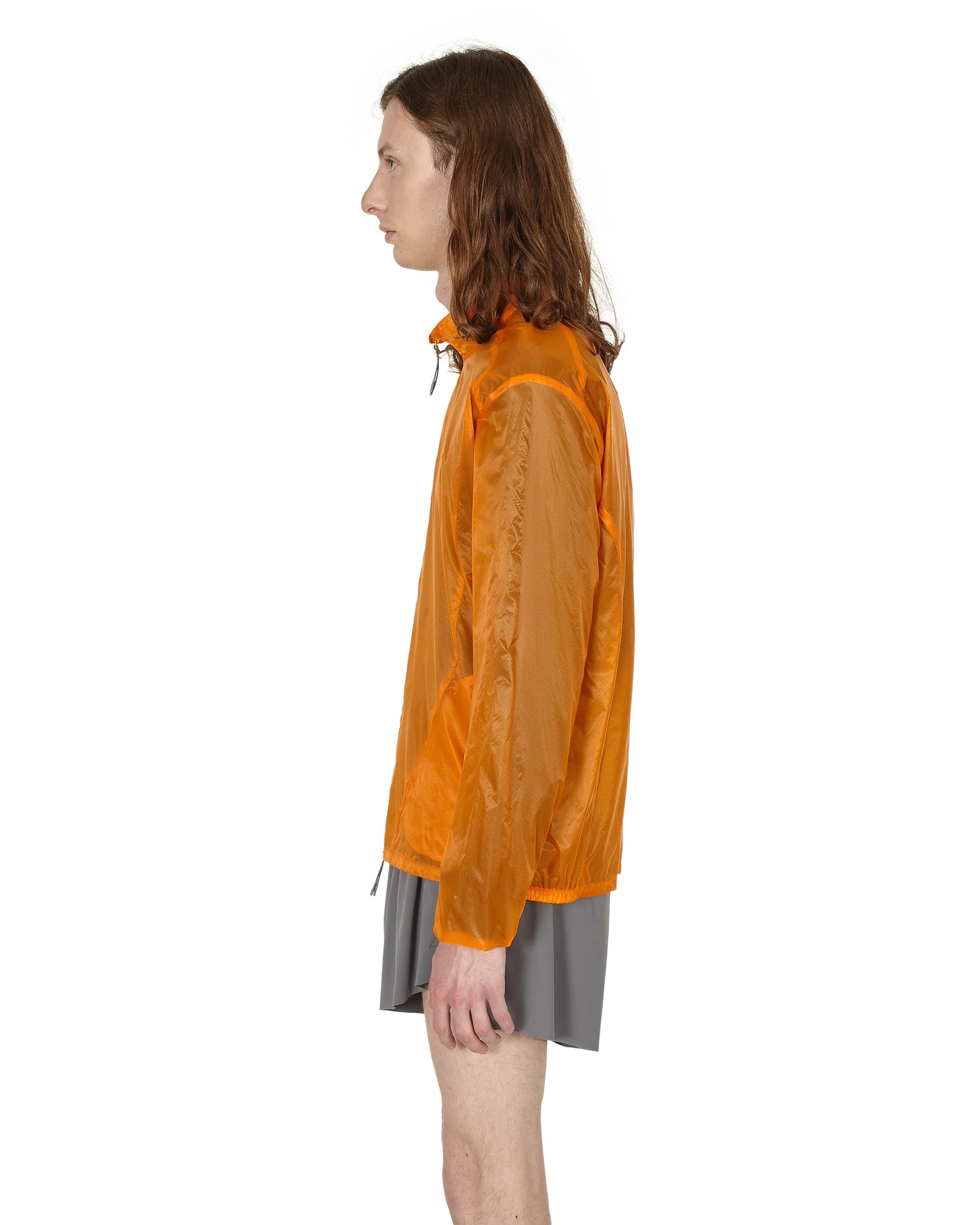 No Hooded Windbreaker Orange