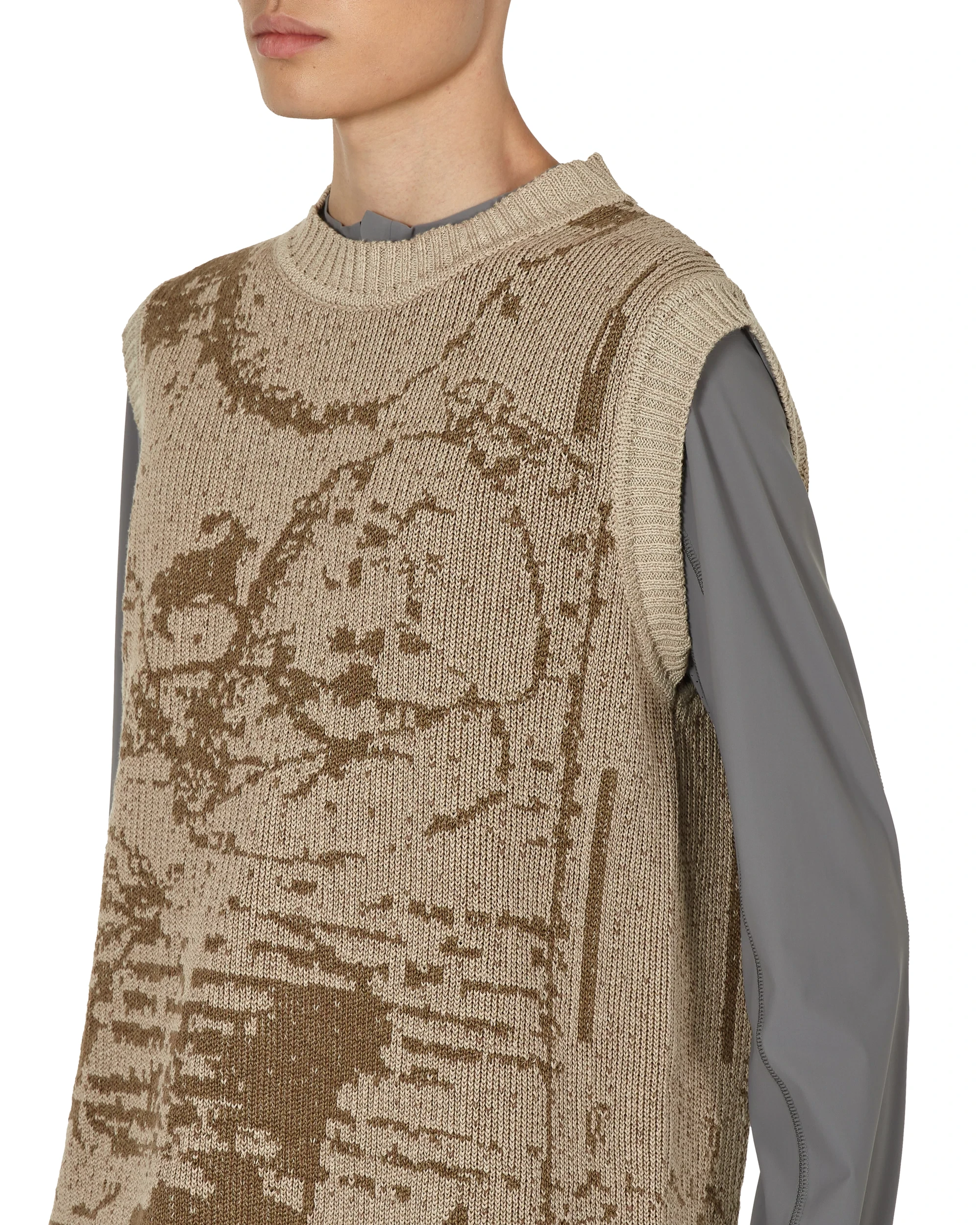 Elk Vest Light Brown