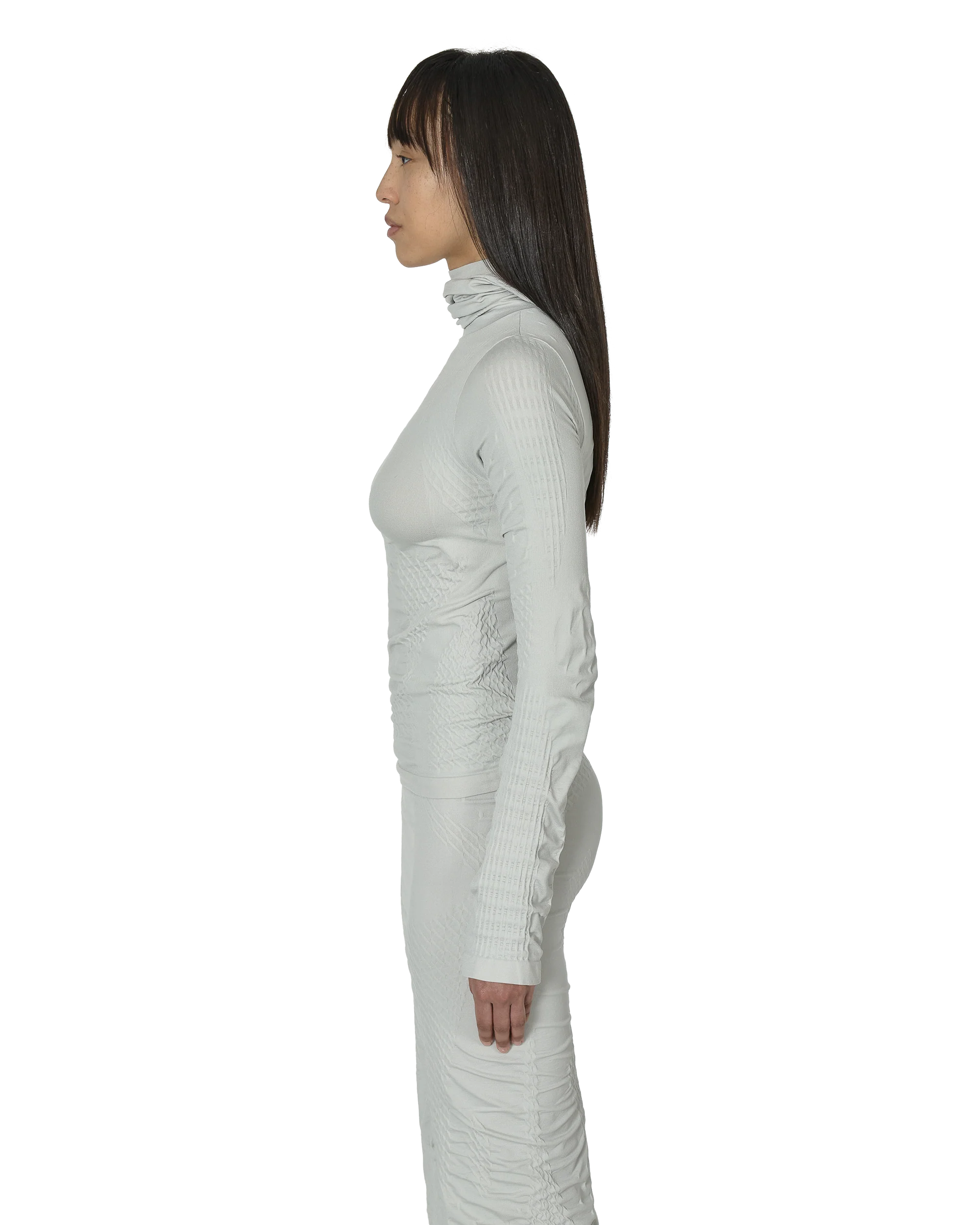 Circular Hoodie Light Grey