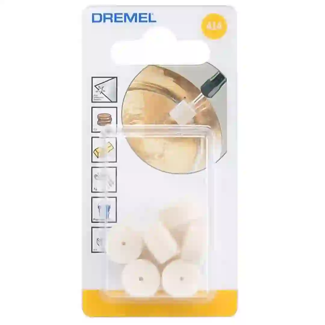 Dremel Felt Polishing Wheels (Pack of 6)