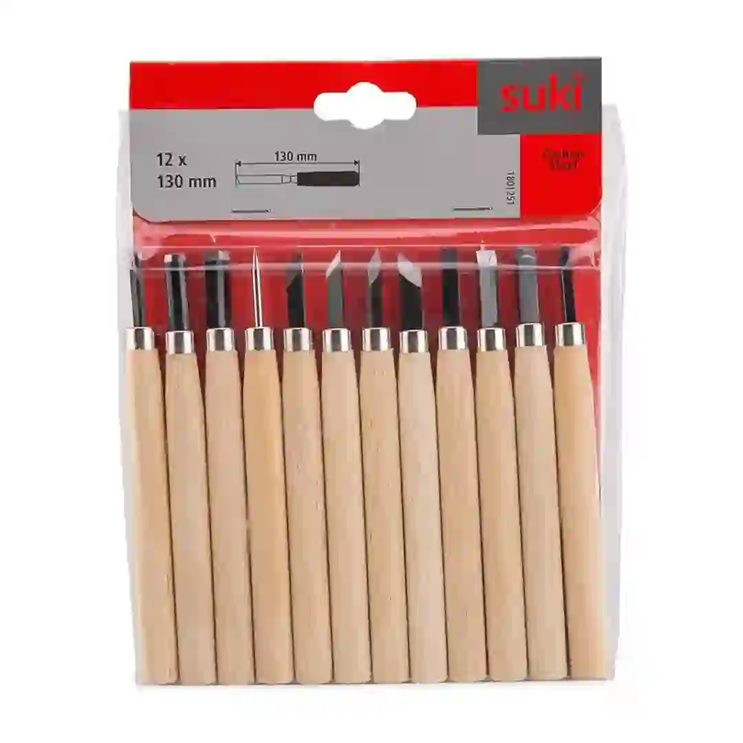1801251 Wood Carving Tool Set (Set of 12)
