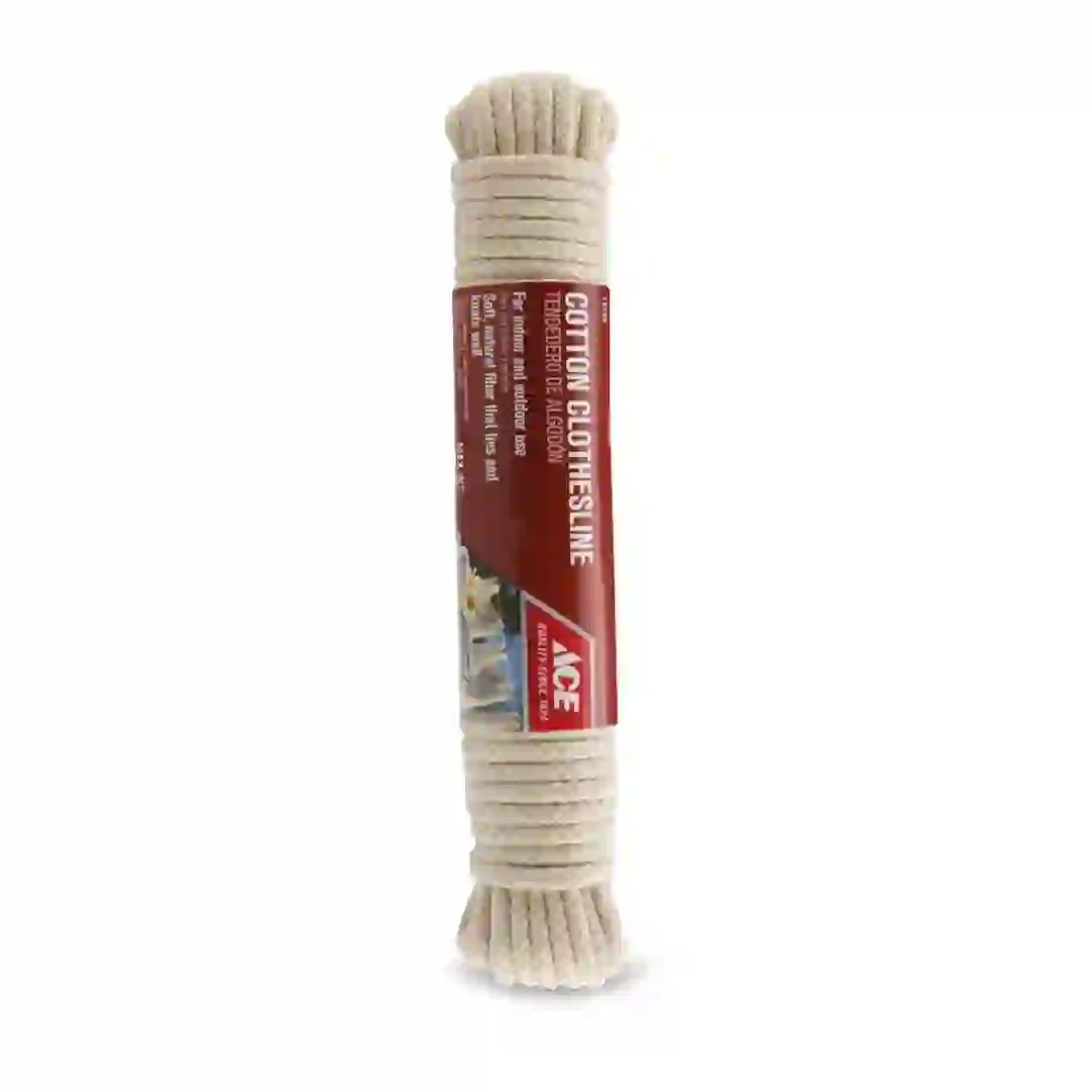 Ace Cotton Clothesline (6 mm x 15.2 m, Sold Per Piece)