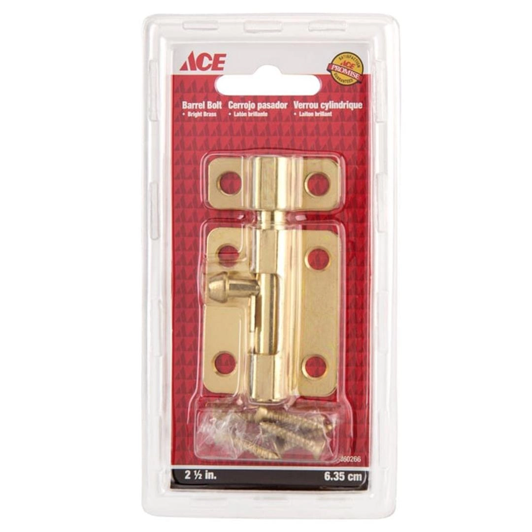 ACEÃÂ® Zinc Plated Barrel Bolt (6.4 cm)
