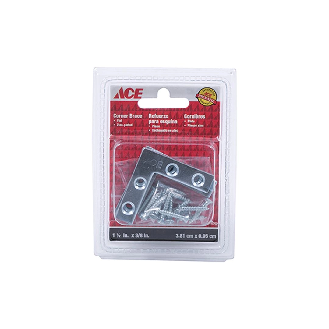 ACE Corner Brace Flat (3.81 x 0.95 cm)