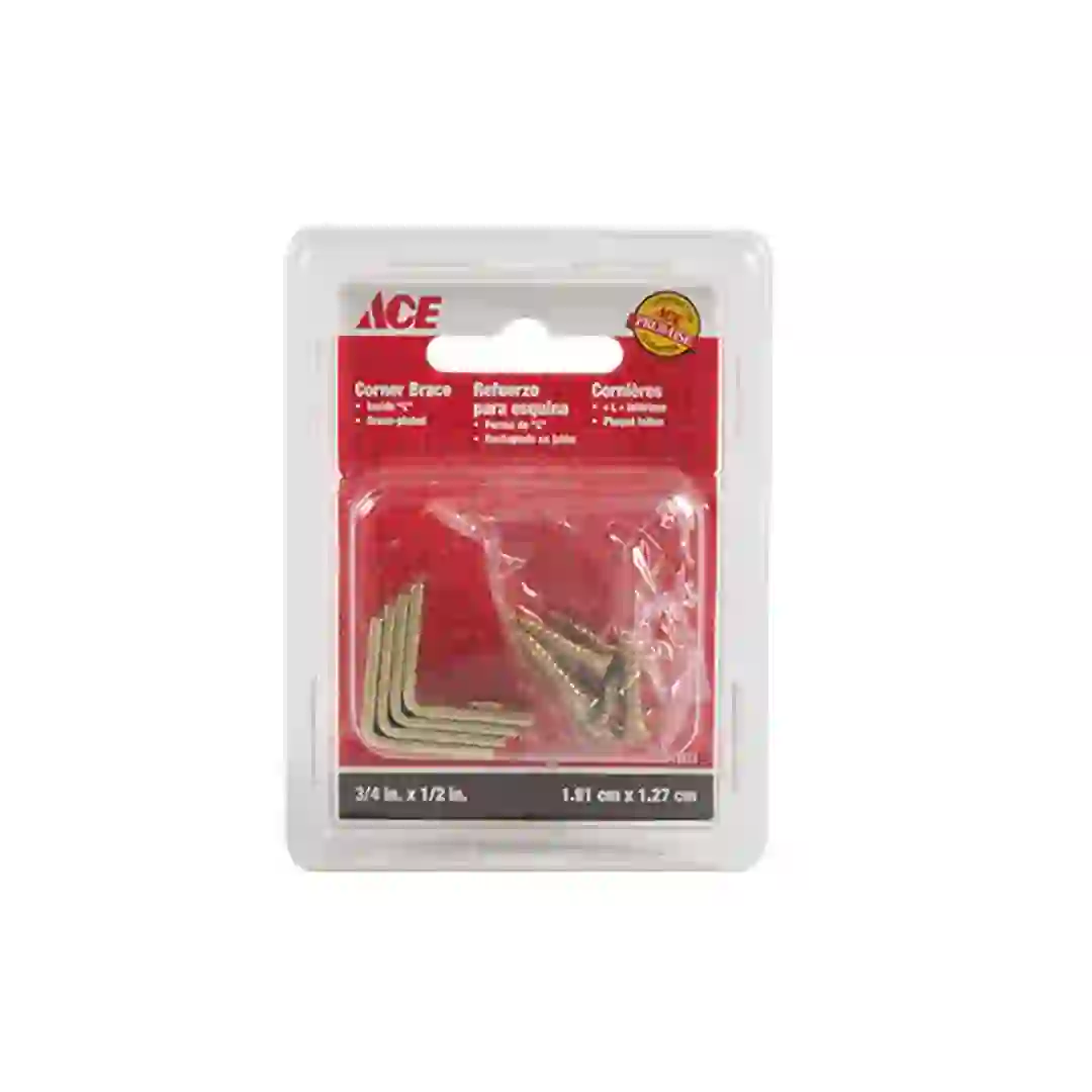 ACE Corner Brace (1.9 cm, Pack of 4)