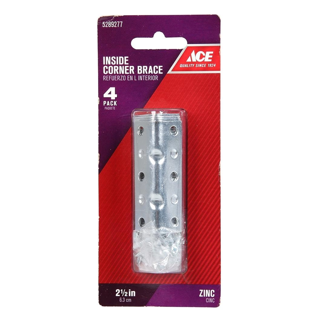 ACE Corner Brace (6.35 cm, Pack of 4)