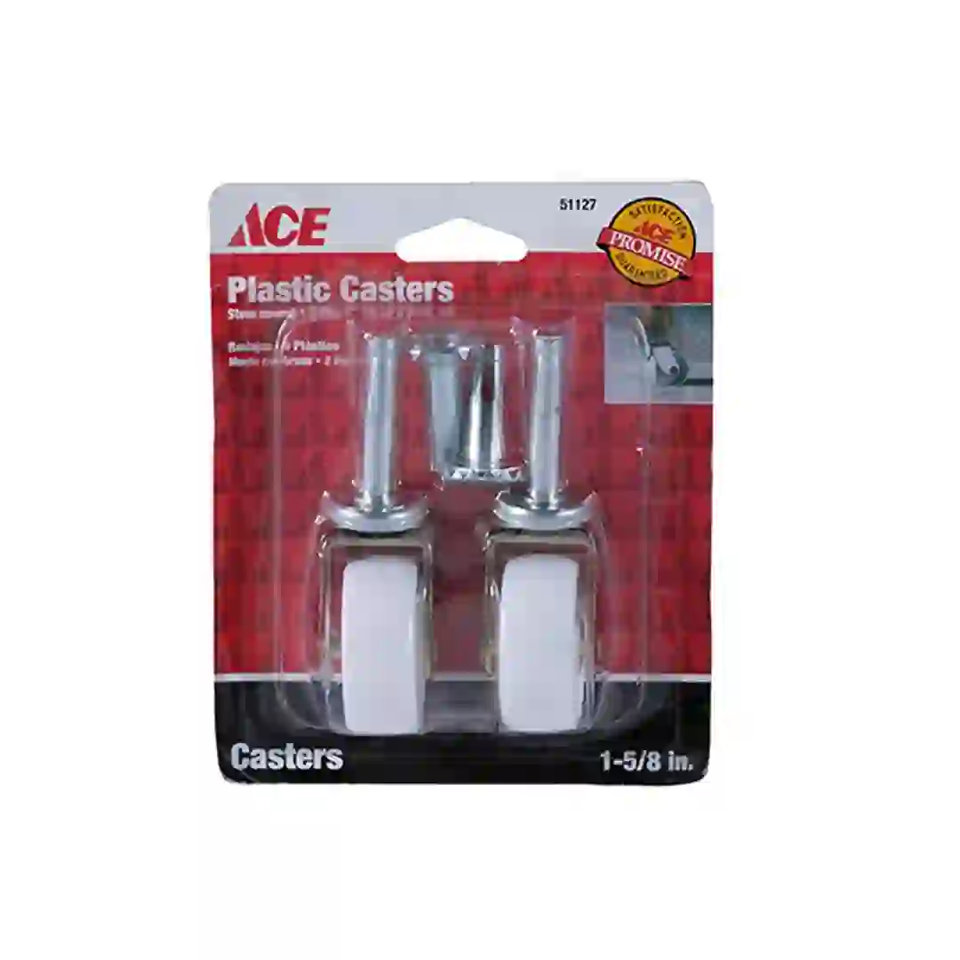 ACE Plastic Caster (4 cm, Pack of 2)