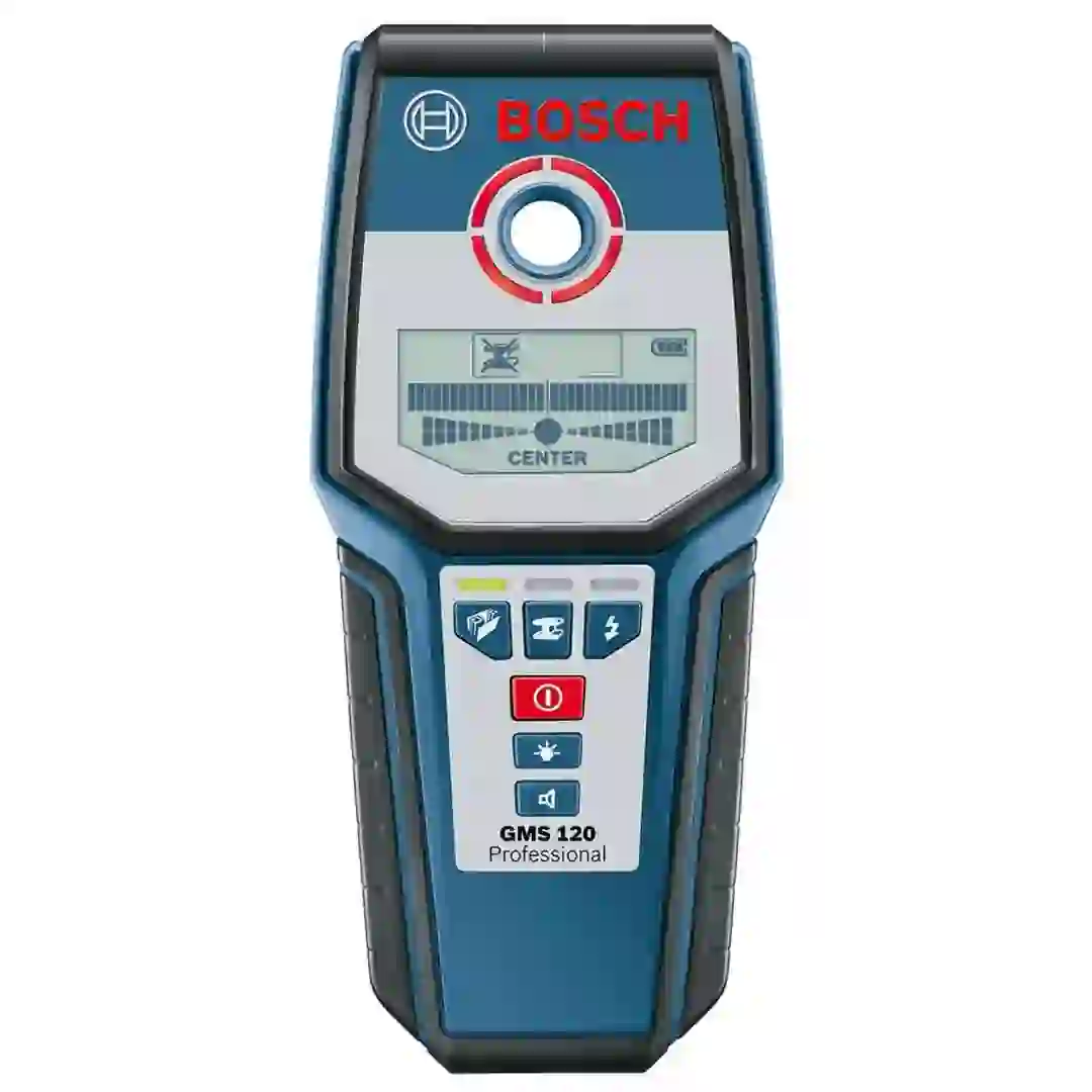 Bosch GMS120 Multi-material Cable Detector (20 x 3.2 x 8.5 cm, Blue)