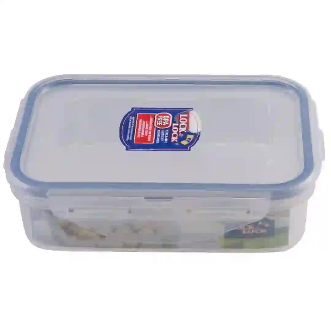 Lock & Lock Rectangular Food Container (15.1 x 10.8 x 4.5 cm, Clear)