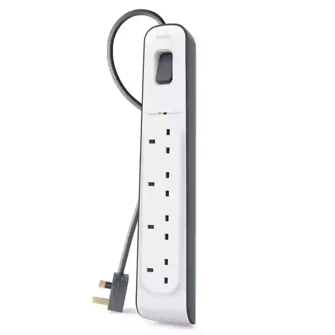 Belkin Surge Master 4-Slot Extension Cord (2 m)