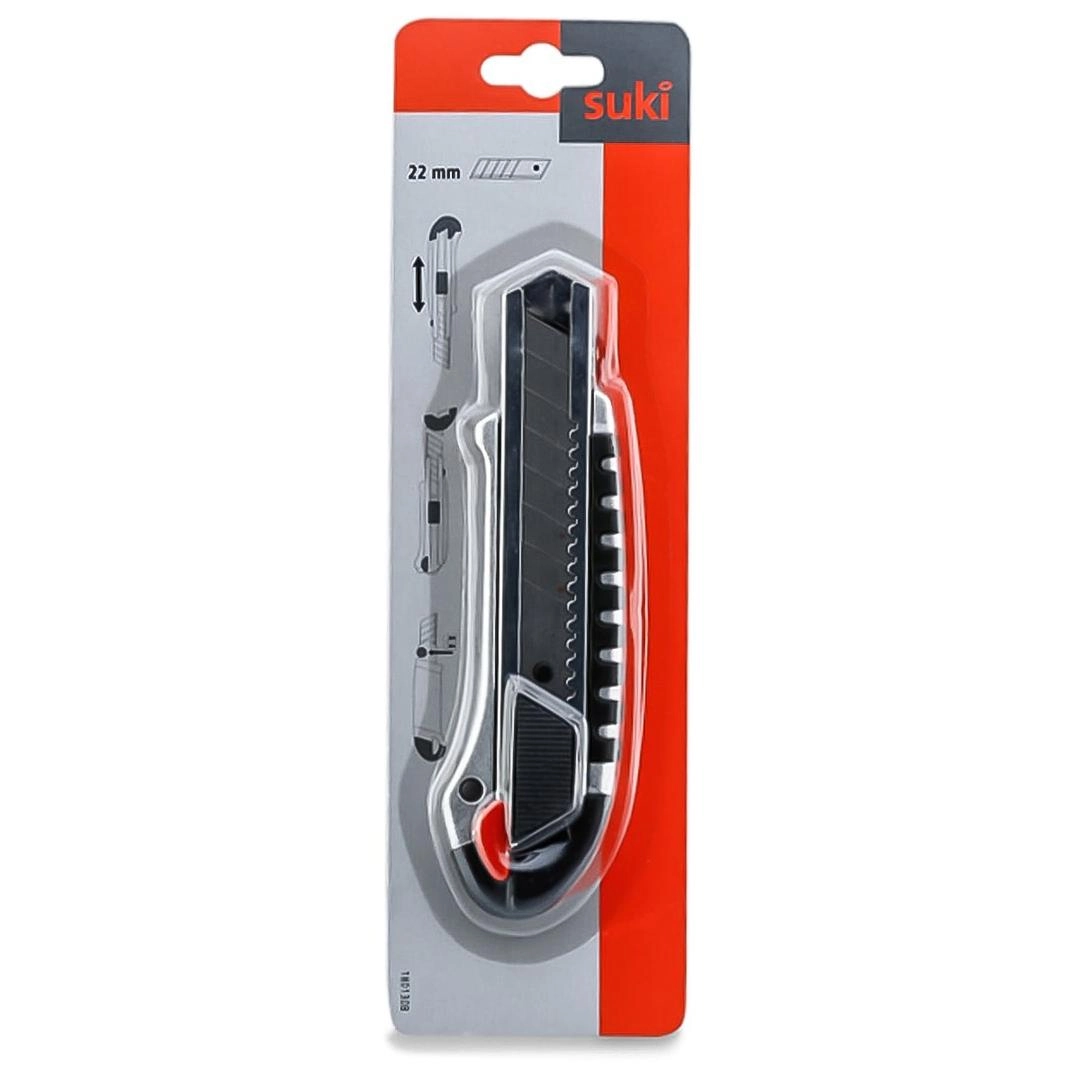 Suki Heavy Duty Utility Knife with Blade (22 mm)