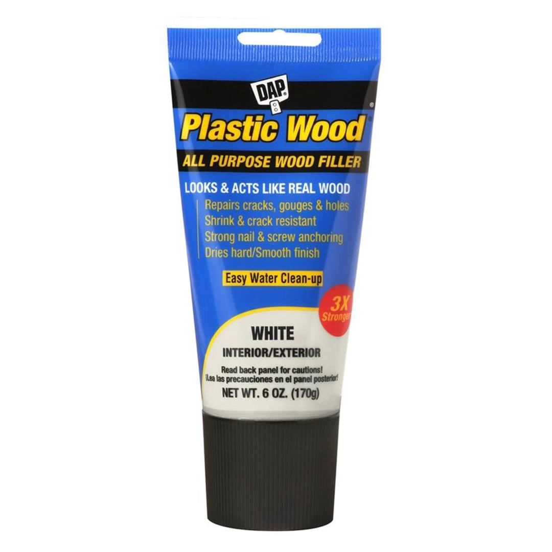 DAP Plastic Wood All Purpose Wood Filler (170 g, White)